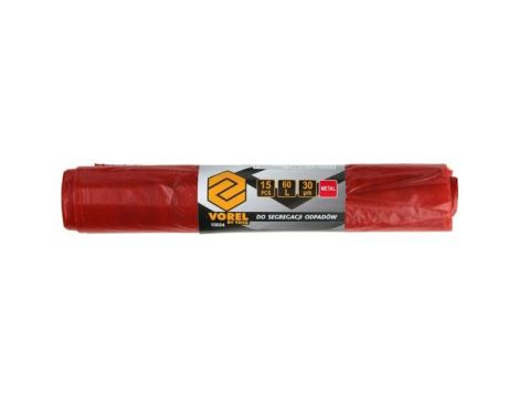 VOREL WORKI NA ODPADY 120L  40µm  METAL 10szt. 10014