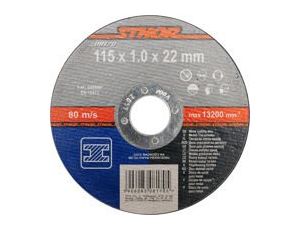 STHOR TARCZA DO CIĘCIA METALU 115 x 1,0mm 08170
