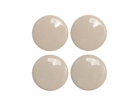 VOREL PODKŁADKI PIANKA PLASTIK 38MM BIAŁE 4SZT