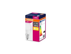 Żarówka LED OSRAM Kulka E14 4,9W LED VALUE CLASSIC P 40 Biała Ciepła 2700k