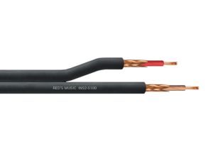 Kabel instrumentalny-audio podwójny 2x(1x0,23mm) INS2-S100 /500m/