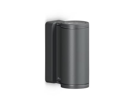 Oprawa elewacyjna bez czujnika L940 S PIR 14.5W 2xGU-10 3000K 1240lm IP44 IK03 230V antracyt / aluminium / tworzywo