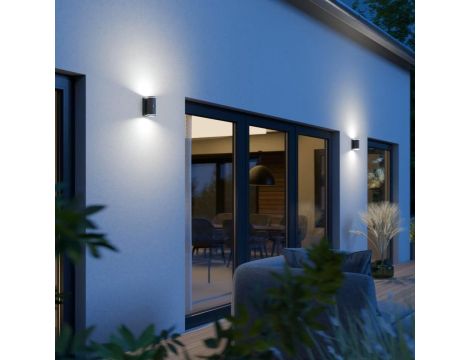 Oprawa elewacyjna bez czujnika L940 S PIR 14.5W 2xGU-10 3000K 1240lm IP44 IK03 230V antracyt / aluminium / tworzywo - 3