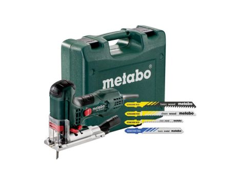 Wyrzynarka Metabo STE 100 Quick Set Walizka, Brzeszczoty