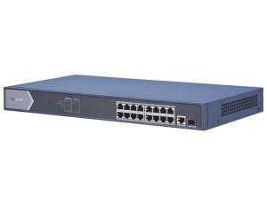 Switch PoE 16-portowy 1Gbps (niezarządzalny) DS-3E0518P-E