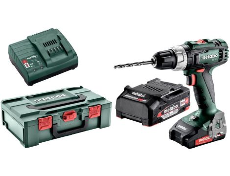 Wiertarko-Wkrętarka akumulatorowa Metabo BS 18 L 2x2ah, ładowarka