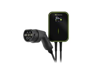 ŁADOWARKA DO SAMOCHODÓW ELEKTRYCZNYCH Green Cell WALLBOX EV POWERBOX 22kW TYPE 2 (6m) 3-FAZ EV14