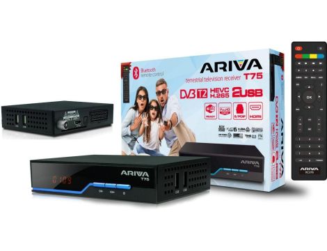 Tuner DVB-T2 Ferguson Ariva T75 H.265 HEVC