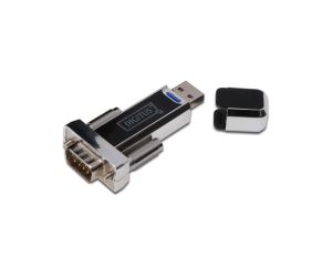 Konwerter/Adapter USB 1.1 do RS232 (DB9) z przedłużaczem USB A M/Ż 80cm DA-70155-1