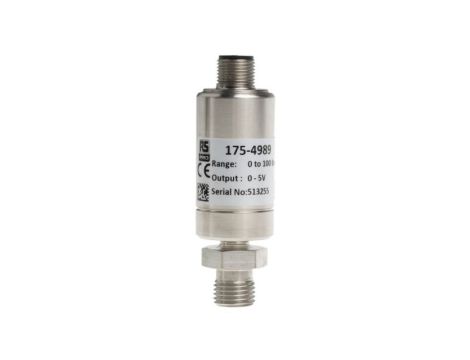 Czujnik ciśnienia M12 4-stykowe maks. 100bar, 9 → 32 V DC G1/4