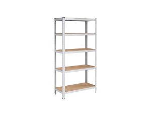 REGAŁ 5-POZIOMOWY 150 x 70 x 30CM UDŹWIG PÓŁKI: 150 KG GWI7378 CHOMIK