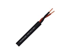Kabel głośnikowy TECHNOAUDIO PGO-HSLH 2x4mm2 Cu OFC zewnętrzny B2ca bezhalogenowy LSOH czarny Technokabel /500m/