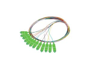 Pigtail światłowodowy FO SM SC/APC 9/125 OS2 Easy Strip 2m 12szt LANBERG