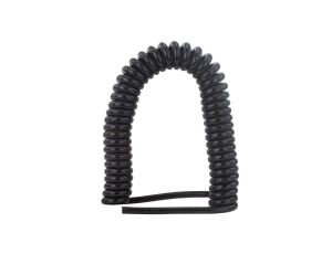 Przewód spiralny QLY-s 3x1,5mm2 24V samochodowy poliuretanowy linka czarny 13,5m