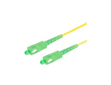 Patchcord światłowodowy FO SM SC/APC-SC/APC simplex 9/125 G.657A1 1m LANBERG