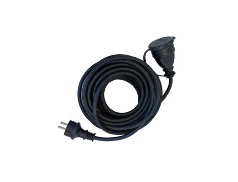 Przedłużacz warsztatowy bryzgoszczelny gumowy 1x2P+Z H05RR 3Gx1,5 10m IP44 / 10396