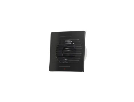 Wentylator wyciągowy łazienkowy/ kuchenny plastikowy CLASSIC 100 mm antracytowy HOROZ ELECTRIC