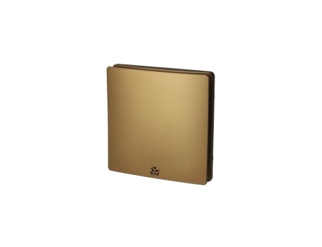 Wentylator wyciągowy łazienkowy/kuchenny plastikowy FELIX 100 mm złoty HOROZ ELECTRIC