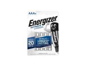 Bateria fotograficzna litowa R03 / AAA L92 Ultimate Lithium /4szt./