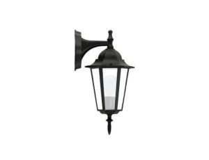 Kinkiet Ogrodowy Lampa Elewacyjna LIGURIA-LT dół 1xE27 Czarna - GOLDLUX