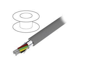 Przewód na rolce 30,5m ekranowany Alpha Essential 9x24AWG folia Al-PET 1219C SL005