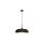 Lampa wisząca LINCOLN BLACK/GOLD 1xE27 MLP7898 Milagro