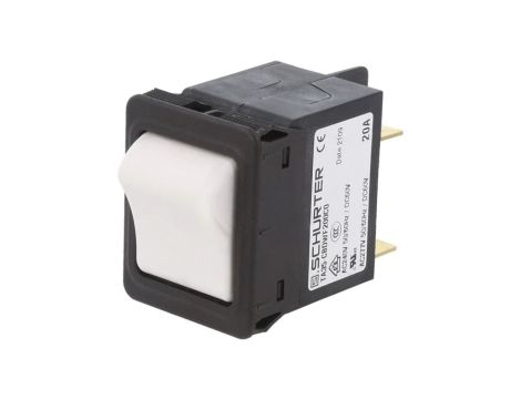 TA35-CBDWF200C0 Wyłącznik nadprądowy Iznam: 20A Uznam: 240VAC 60VDC DPST Bieguny: 2