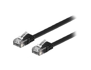 F.U/UTP6-CU-070BK Patch cord U/UTP 6 linka Cu PVC czarny 7m 32AWG
