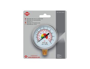 Manometr 63mm 1/4cala 0-12 bar - przyłącze dolne