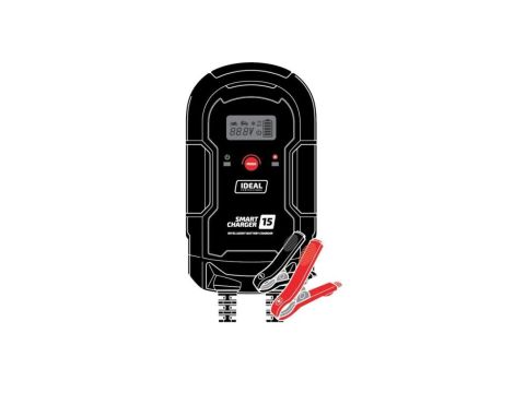 PROSTOWNIK INTELIGENTNY DO ŁADOWANIA SMART CHARGER 15 LCD