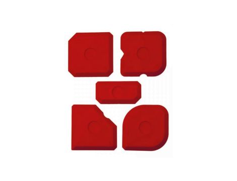 Szpachelki do silikonu 5 szt.