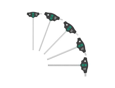 ZESTAW WKRĘTAKÓW PROFIL HEX PLUS W 454/5 HF SHK SET 1, 5CZ.