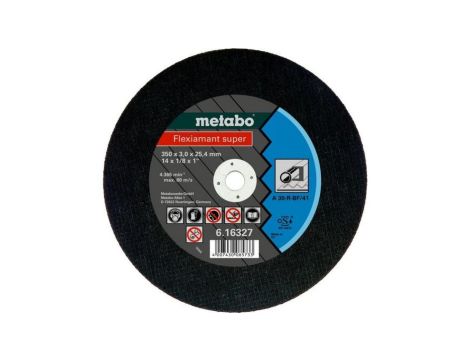 TARCZA TNĄCA DO STALI A30-R 350*3*25.4MM