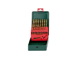 ZESTAW WIERTEŁ DO METALU HSS-TIN 19 SZT.