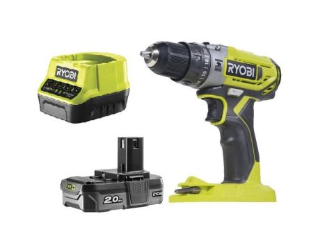 Aku. wiertarko-wkrętarka udar. r18pd2-120b 18v 1*2.0ah one+