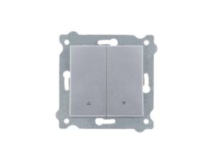 Przycisk roletowy Srebrny 216/10E EXEN