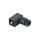 Gniazdo kablowe zaworowe typ C zgodnie z DIN EN 175 301-803-C 3 + PE PG 7 250 V AC/DC GDSN 307 schwarz