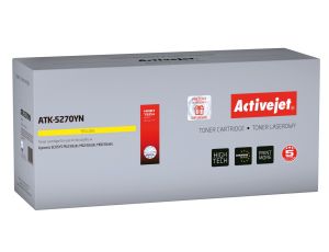 Toner Activejet ATK-5270YN (zamiennik Kyocera TK-5270Y Supreme 6000 stron żółty)