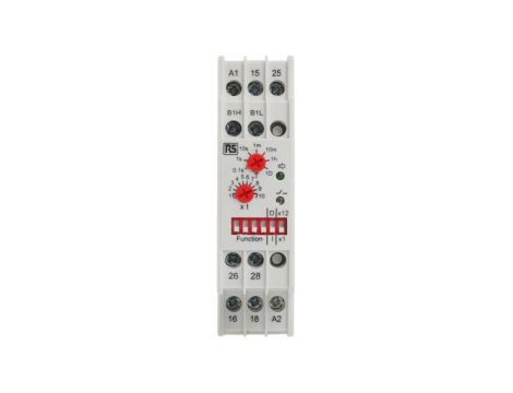 Timer Relay Wielofunkcyjne funkcyjny SPDT 1-stykowy DPDT 24 → 240V ac/dc