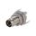 Złącze okrągłe M8 męskie proste montaż THT 4pin 30V T4040034041-000