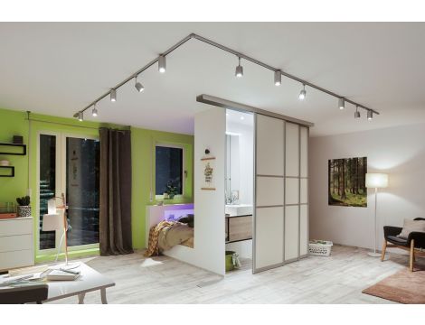 Źródło światła LED GU10 DIM 750lm 8W 4000K 36st. 230V chrom mat / tworzywo sztuczne - 4