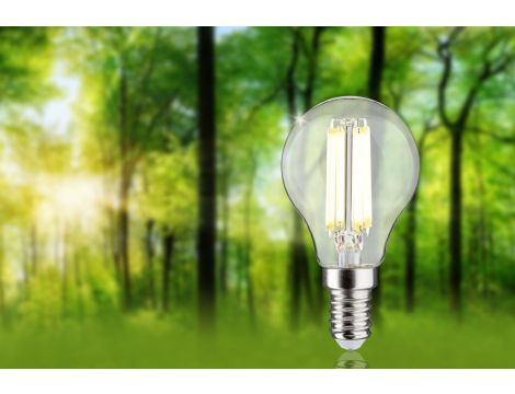 Źródło światła LED G45 E14 525lm 2,5W 4000K 230V przeźroczysty / szkło - 3