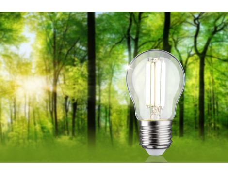 Źródło światła LED G45 E27 525lm 4W 4000K 230V przeźroczysty / szkło - 3