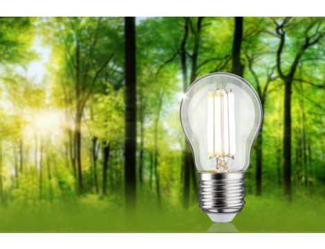 Źródło światła LED G45 E27 840lm 4W 4000K 230V przeźroczysty / szkło - 3