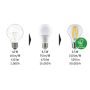 Źródło światła LED G45 DIM E27 840lm 4,5W 3000K 230V przeźroczysty / szkło - 6