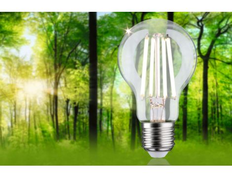 Źródło światła LED G45 DIM E27 840lm 4,5W 4000K 230V przeźroczysty / szkło - 3