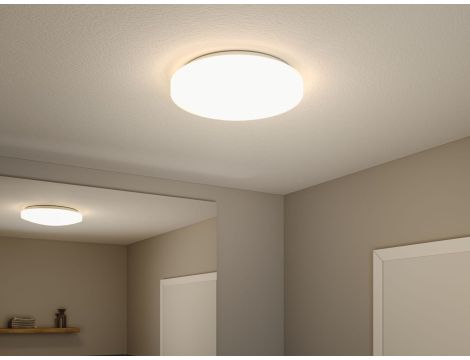 Plafoniera AXIN  2X E27 max. 18W IP44 okrągła 255mm 230V biały / tworzywo sztuczne - 8