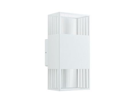 Oprawa elewacyjna THARIN LED 2 X 3,7W 640lm 3000K IP44 230V biały / metal