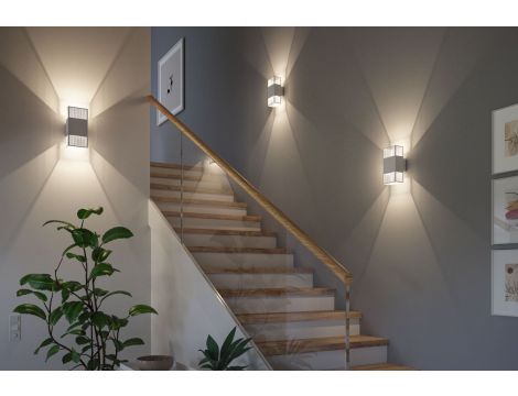 Oprawa elewacyjna THARIN LED 2 X 3,7W 640lm 3000K IP44 230V biały / metal - 7