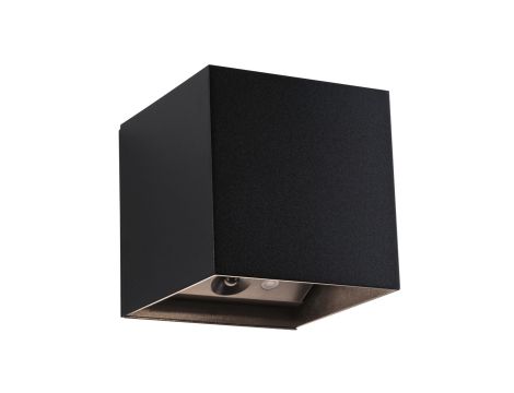 Mobilna lmapa ścienna NYARA LED z czujnikiem 2x1W góra/dół 3000K 2x165lm USB-C Aku IP44 czarny / aluminium / tworzywo sztuczne - 2